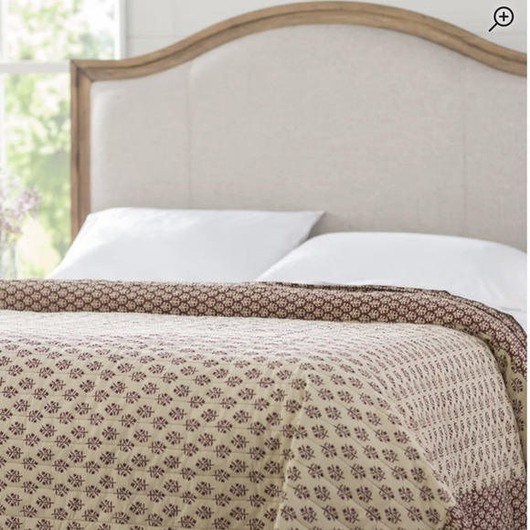 Birch Lane Heritage Bedding Birch Lane Quilt Creambrown Reversible Size Queen Poshmark
